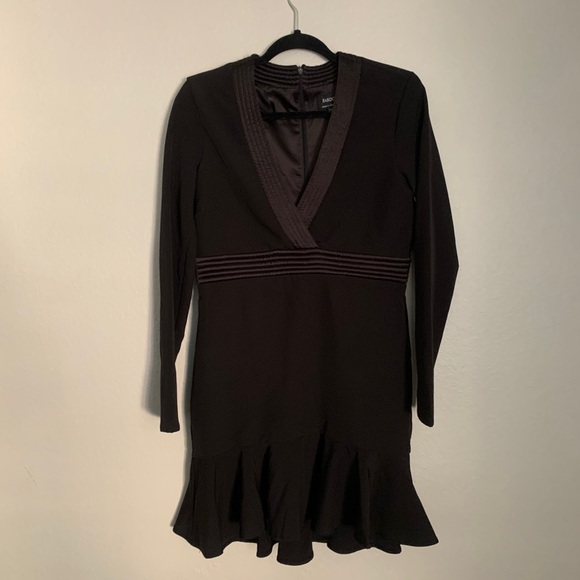 Bardot Black Mini Dress - Picture 6 of 9